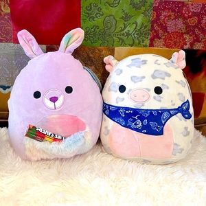 Spring Squishmallows Kiki and Rosie BUNDLE! NWT